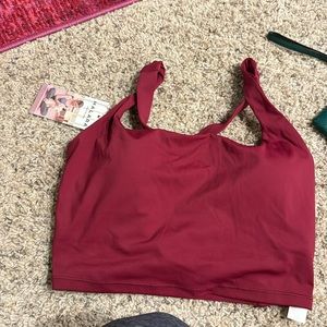 Halara workout top brand new.